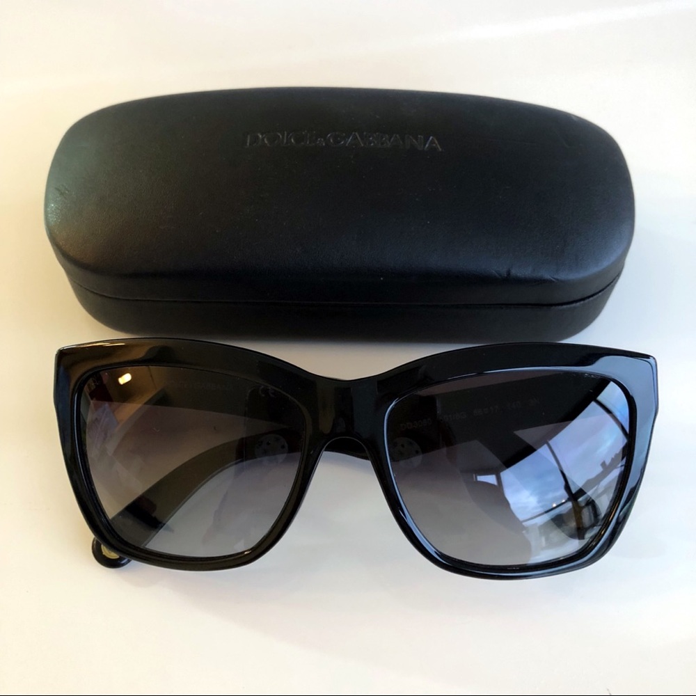 D&G Black Gradient Sunglasses